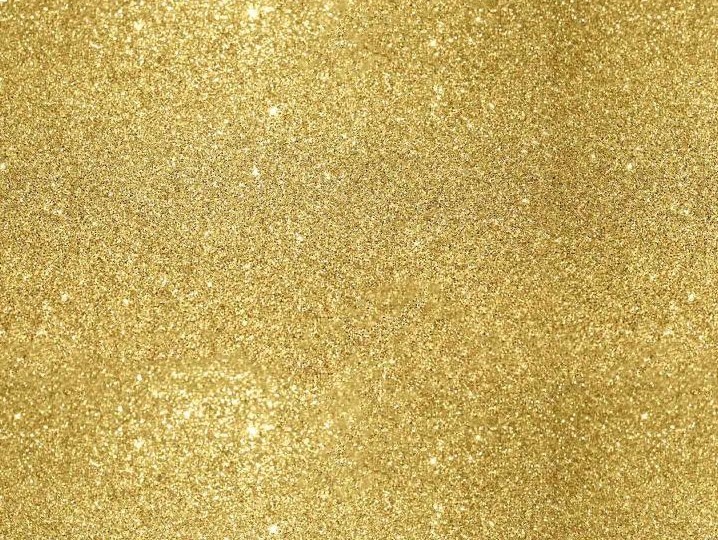 Manieren premier Bitterheid Tricot digitale print goud glitter €15,90 p/m - Kingstyle